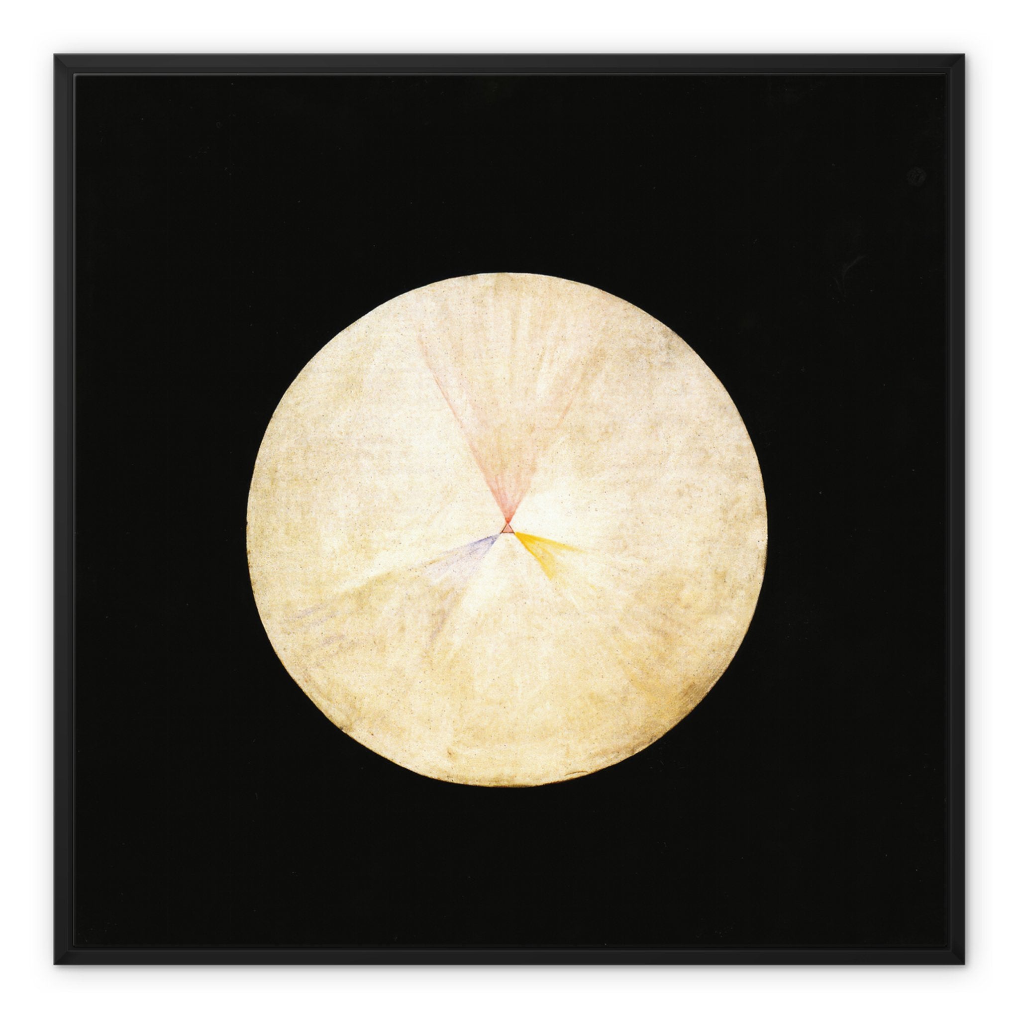 Wonky Walls - Series SUW, No 14 - Framed Canvas - Hilma af Klint - Art Prints & Framed Canvases