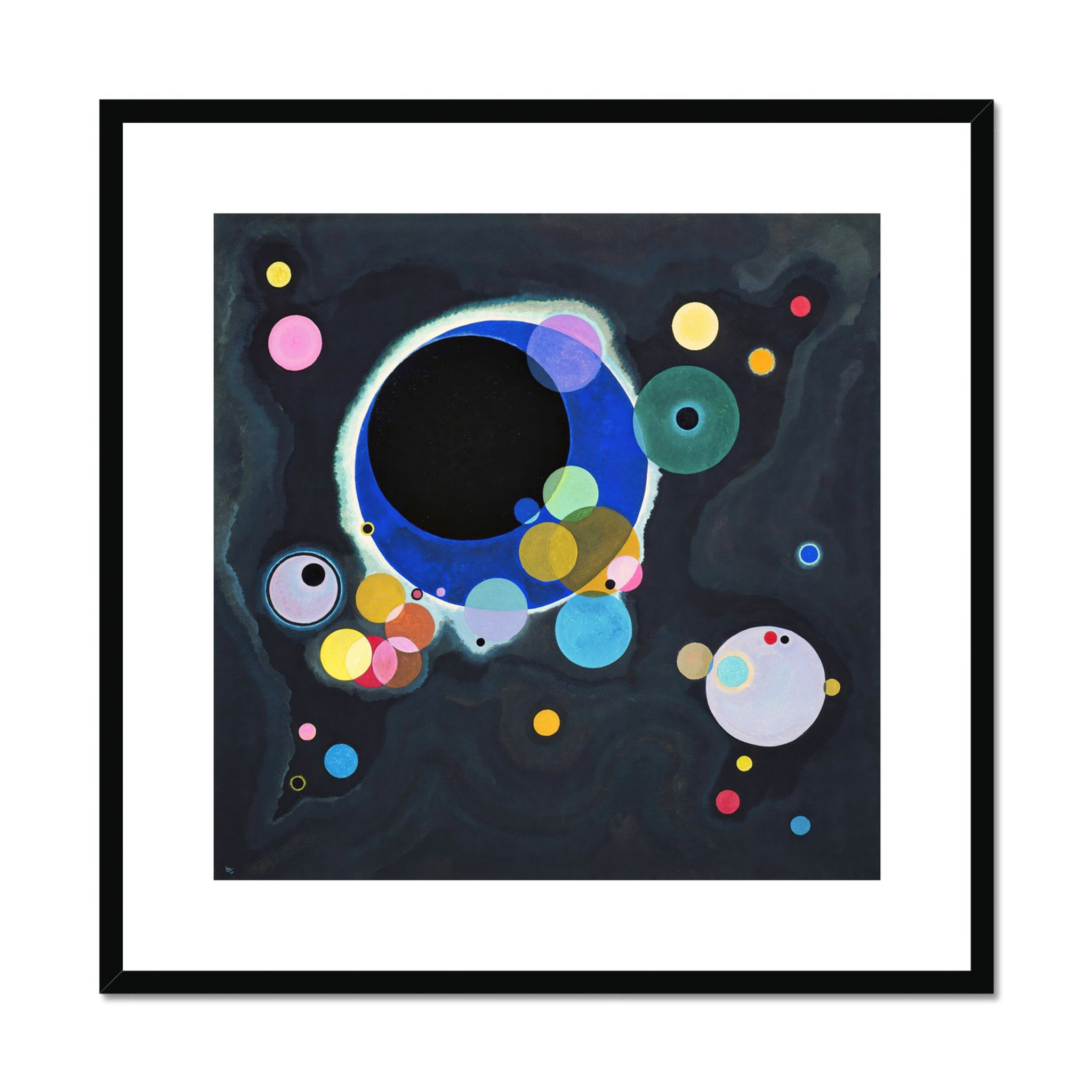 Wonky Walls - Several Circles, 1926 - Wassily Kandinsky - Art Prints & Framed Canvases