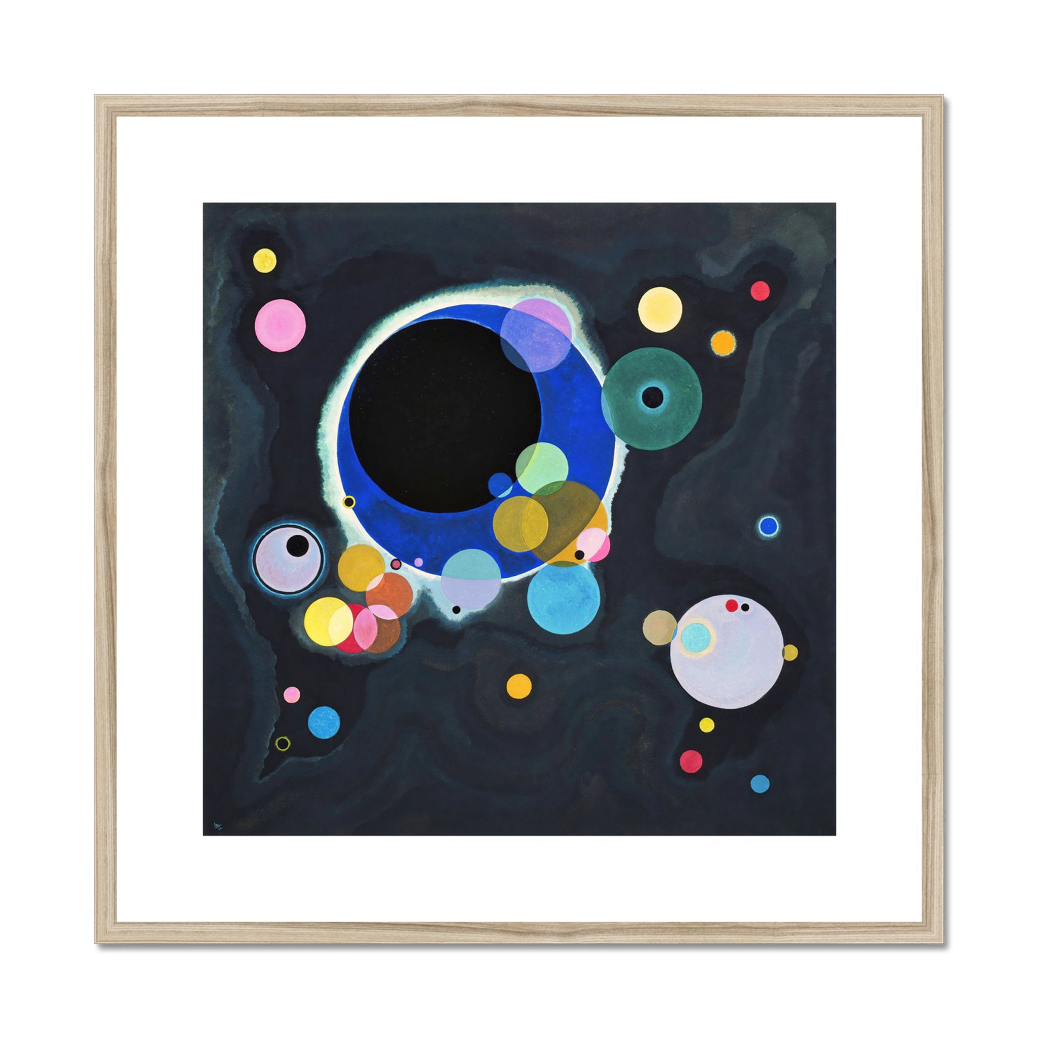 Wonky Walls - Several Circles, 1926 - Wassily Kandinsky - Art Prints & Framed Canvases