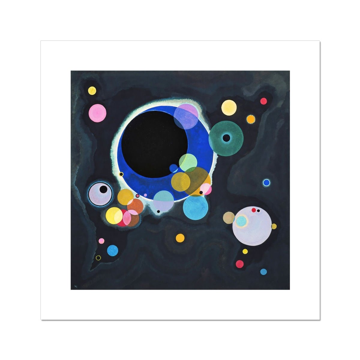 Wonky Walls - Several Circles, 1926 - Wassily Kandinsky - Art Prints & Framed Canvases