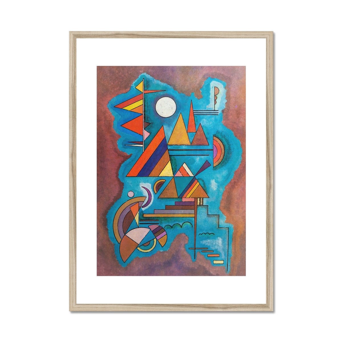 Wonky Walls - Standing, 1930 - Wassily Kandinsky - Art Prints & Framed Canvases