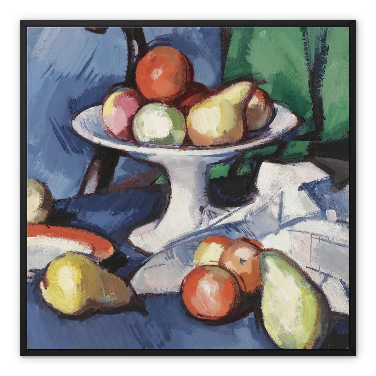 Wonky Walls - Still Life Of Fruit - Framed Canvas - Samuel John Peploe - Art Prints & Framed Canvases