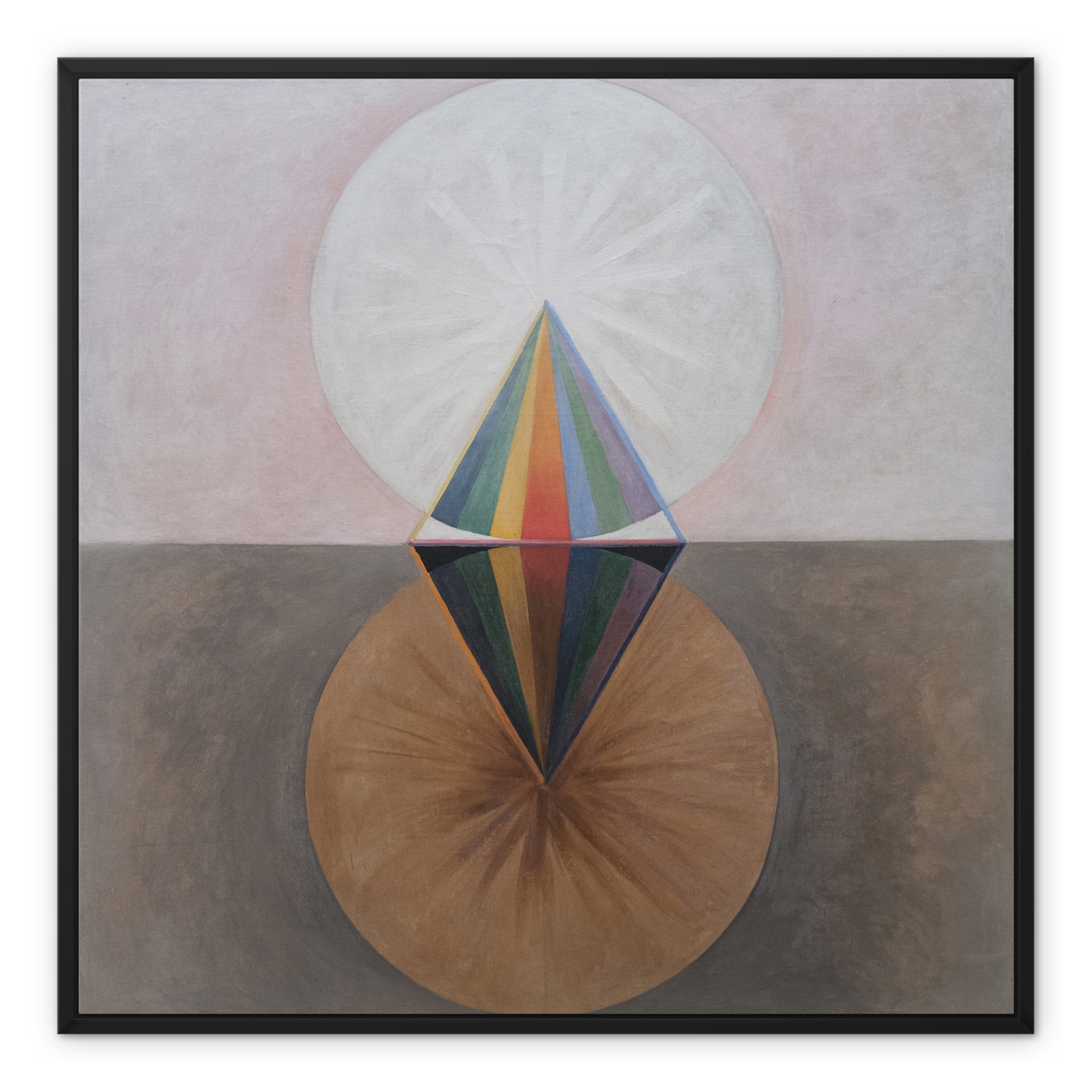 Wonky Walls - The Swan, No. 12, Group IX - SUW, 1915 - Framed Canvas - Hilma af Klint - Art Prints & Framed Canvases