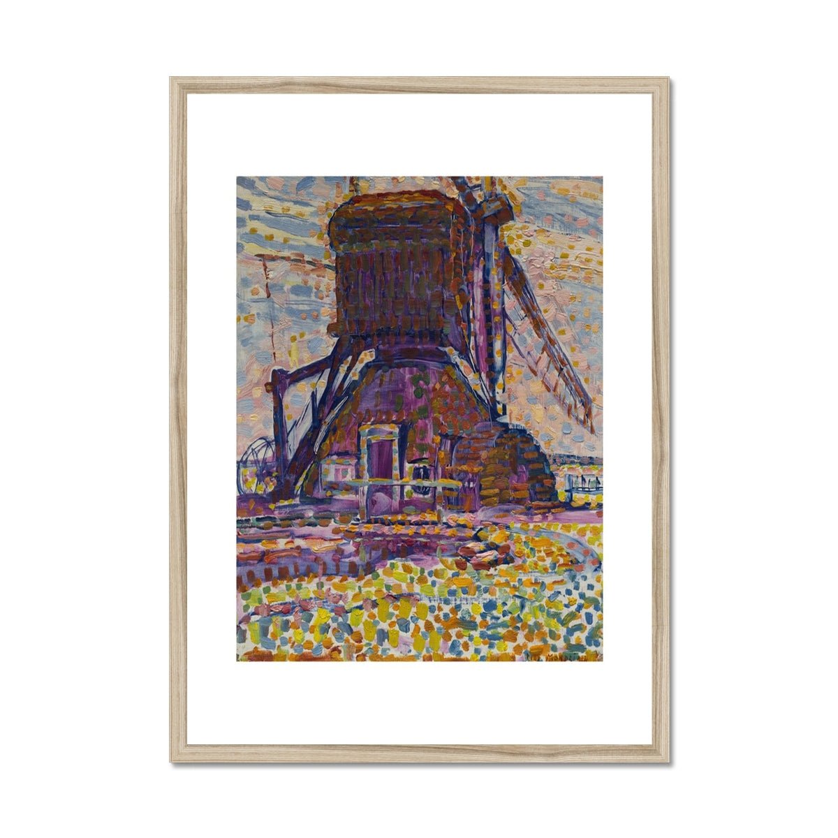 Wonky Walls - The Winkel Mill, 1908 - Piet Mondrian - Art Prints & Framed Canvases