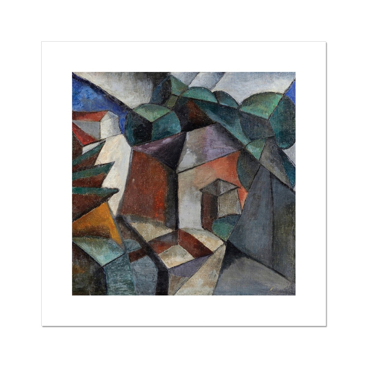 Wonky Walls - Untitled, 1915 - Lyubov Popova - Art Prints & Framed Canvases