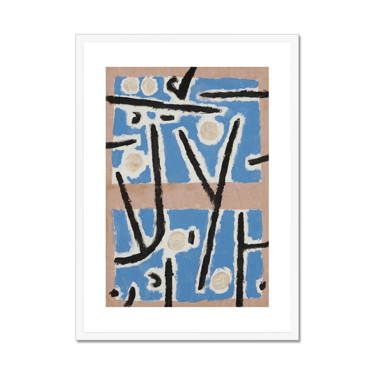 Wonky Walls - Untitled, 1938 - Paul Klee - Art Prints & Framed Canvases