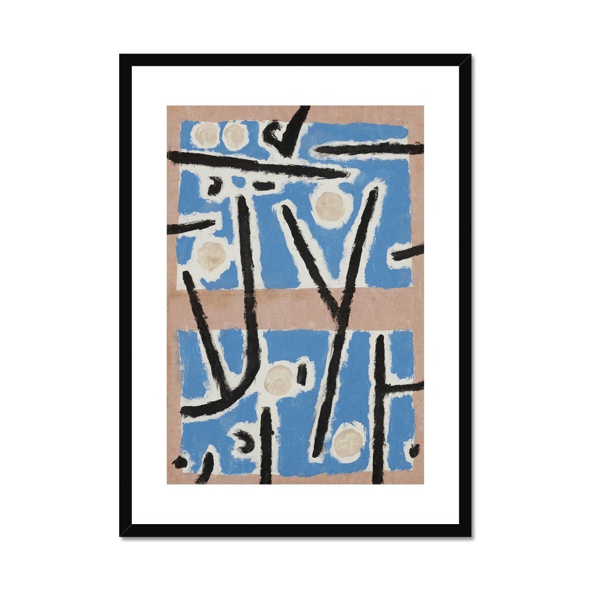 Wonky Walls - Untitled, 1938 - Paul Klee - Art Prints & Framed Canvases