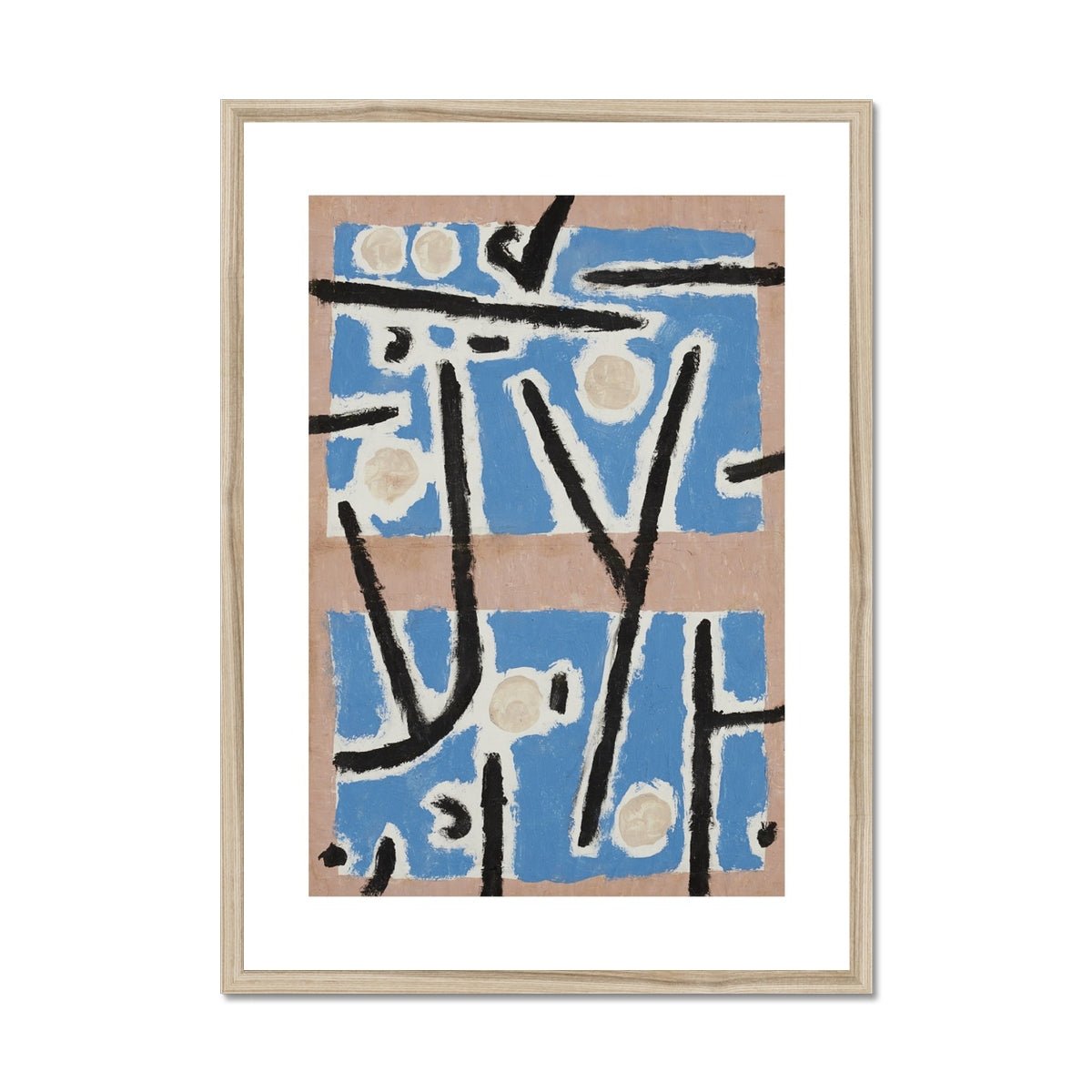 Wonky Walls - Untitled, 1938 - Paul Klee - Art Prints & Framed Canvases