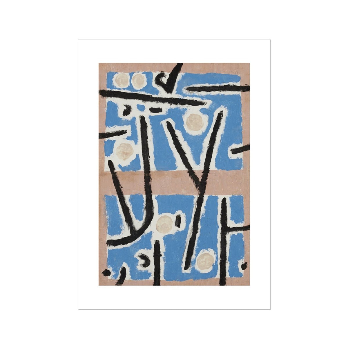 Wonky Walls - Untitled, 1938 - Paul Klee - Art Prints & Framed Canvases