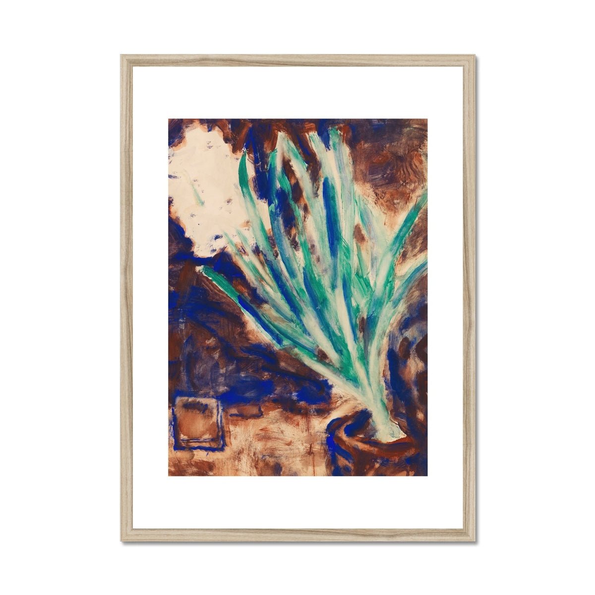 Wonky Walls - Weiße Hyazinthe, 1916 - Christian Rohlfs - Art Prints & Framed Canvases