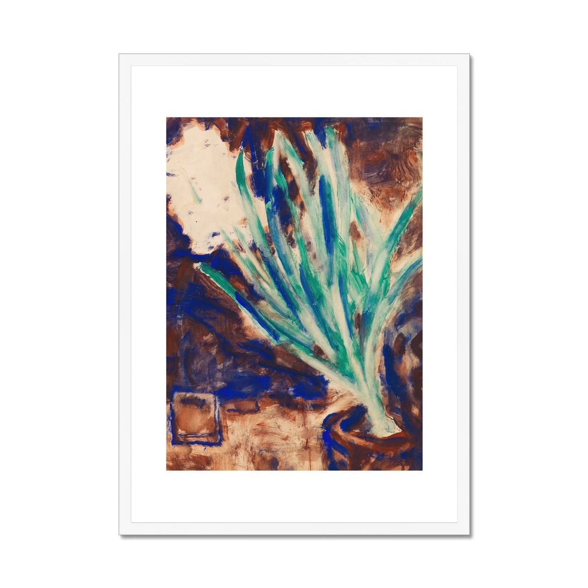 Wonky Walls - Weiße Hyazinthe, 1916 - Christian Rohlfs - Art Prints & Framed Canvases