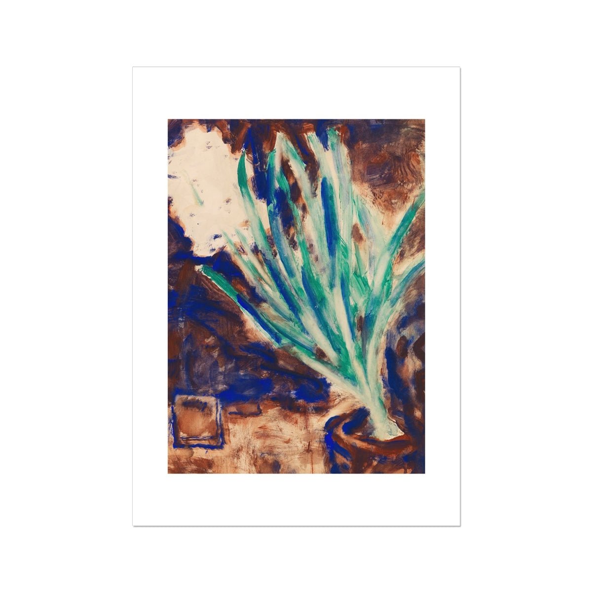 Wonky Walls - Weiße Hyazinthe, 1916 - Christian Rohlfs - Art Prints & Framed Canvases