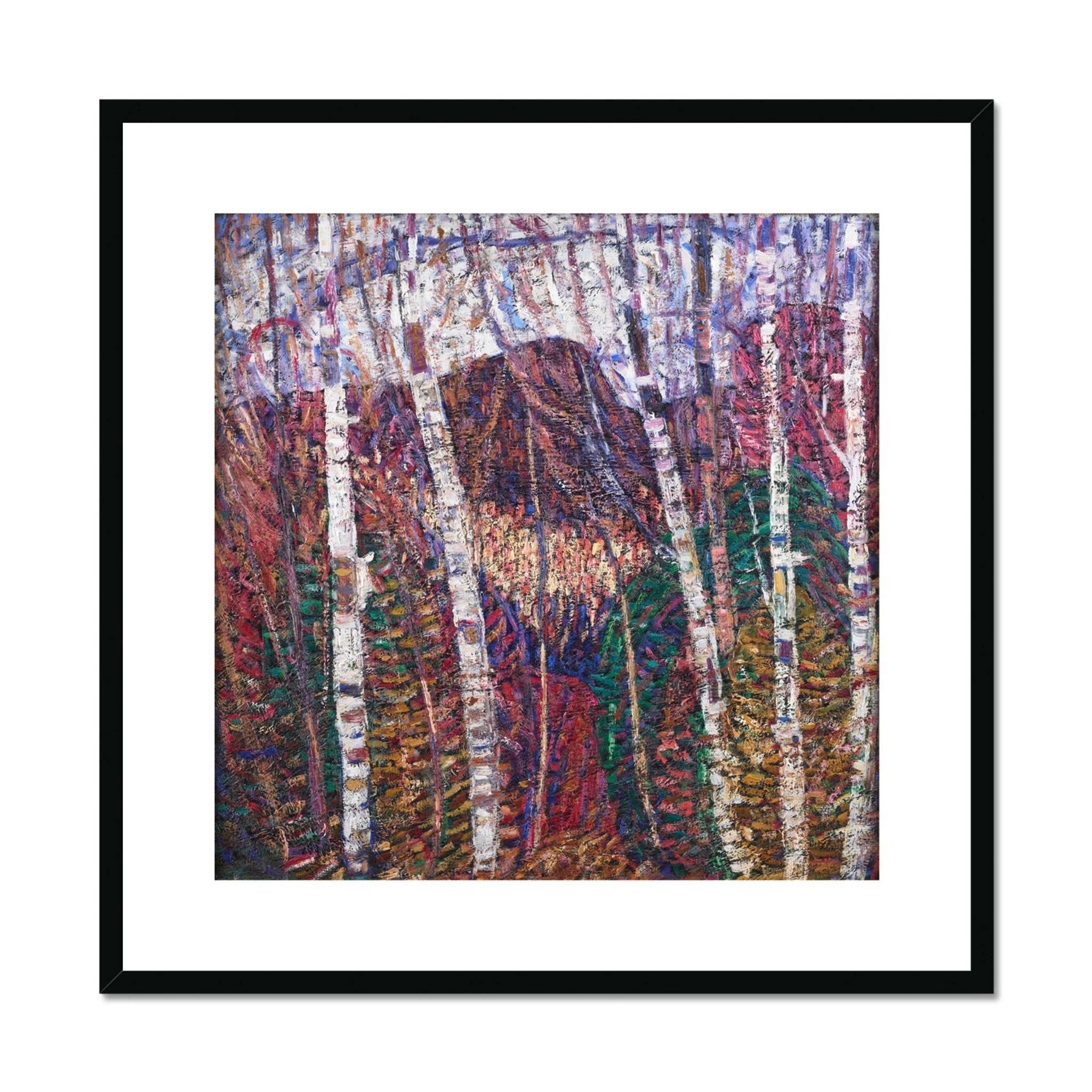 Wonky Walls - White Birches, 1908 - Marsden Hartley - Art Prints & Framed Canvases