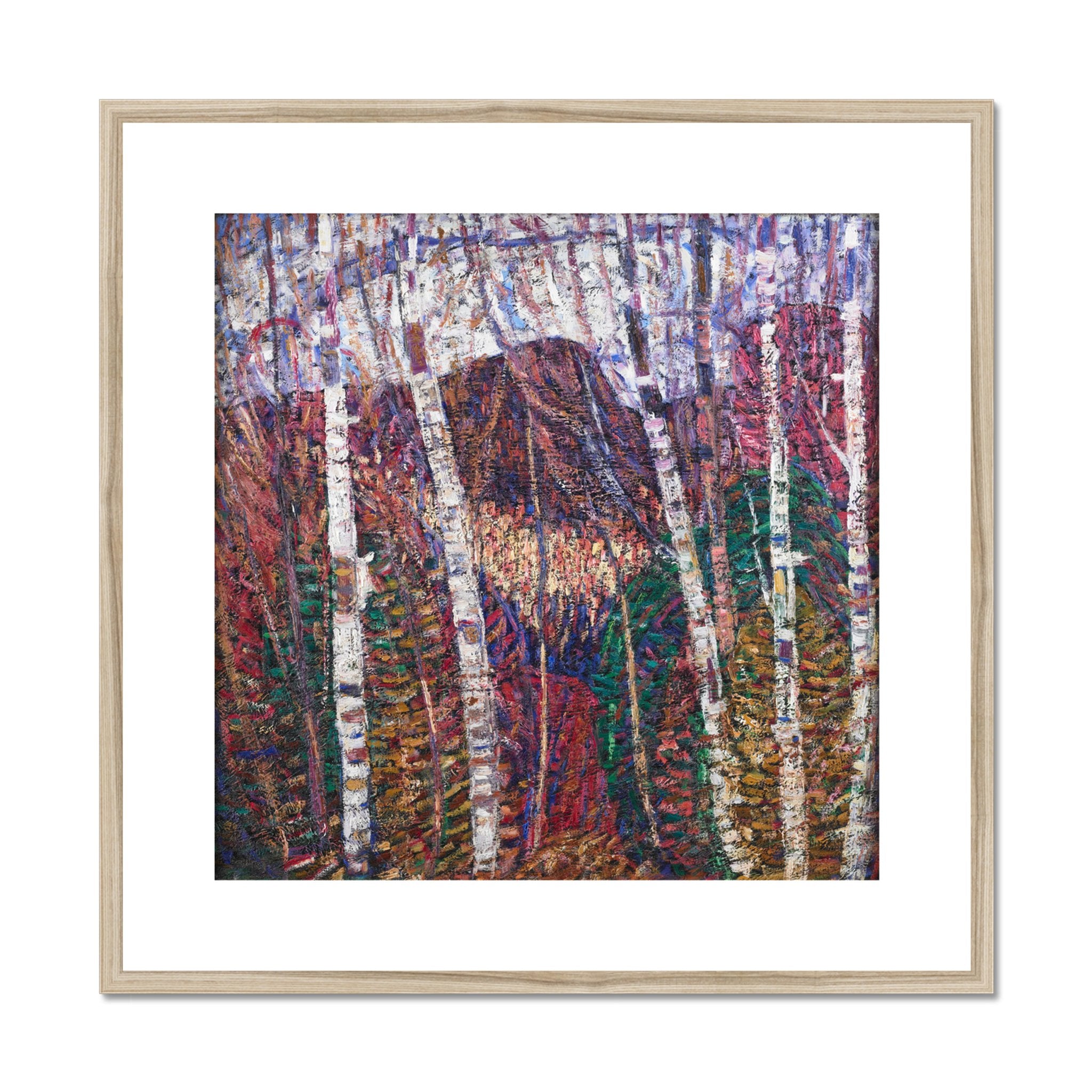 Wonky Walls - White Birches, 1908 - Marsden Hartley - Art Prints & Framed Canvases